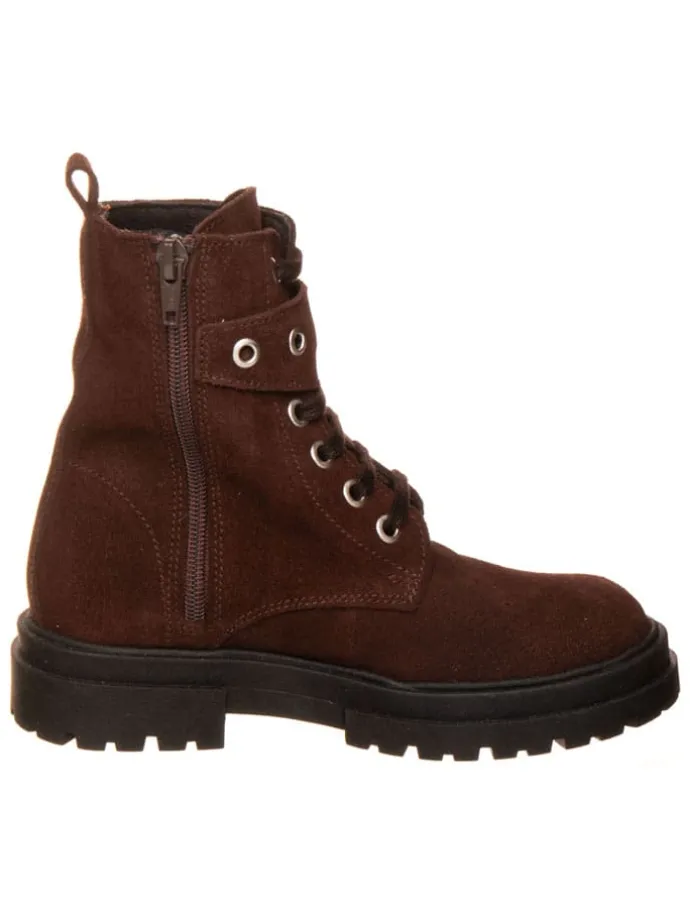 Leren boots bruin