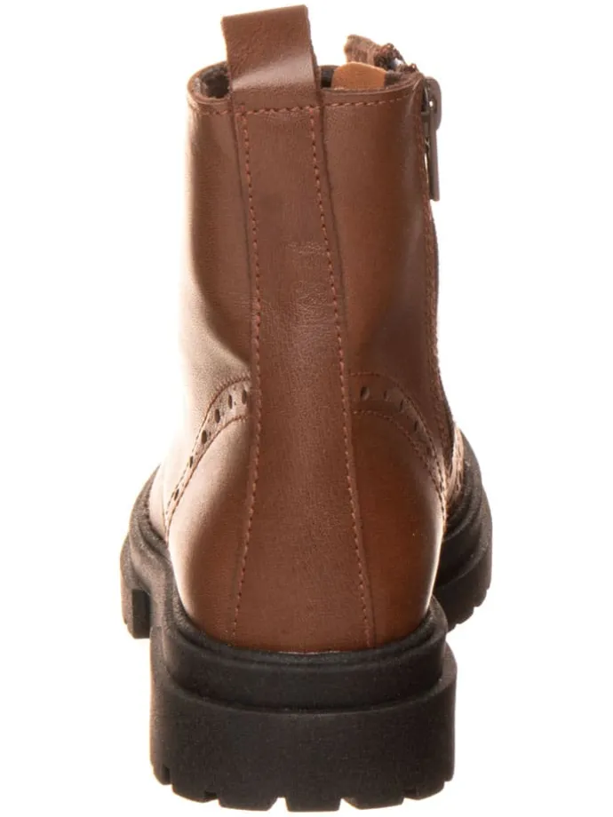 Leren boots bruin