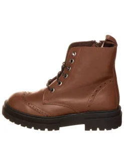 Leren boots bruin