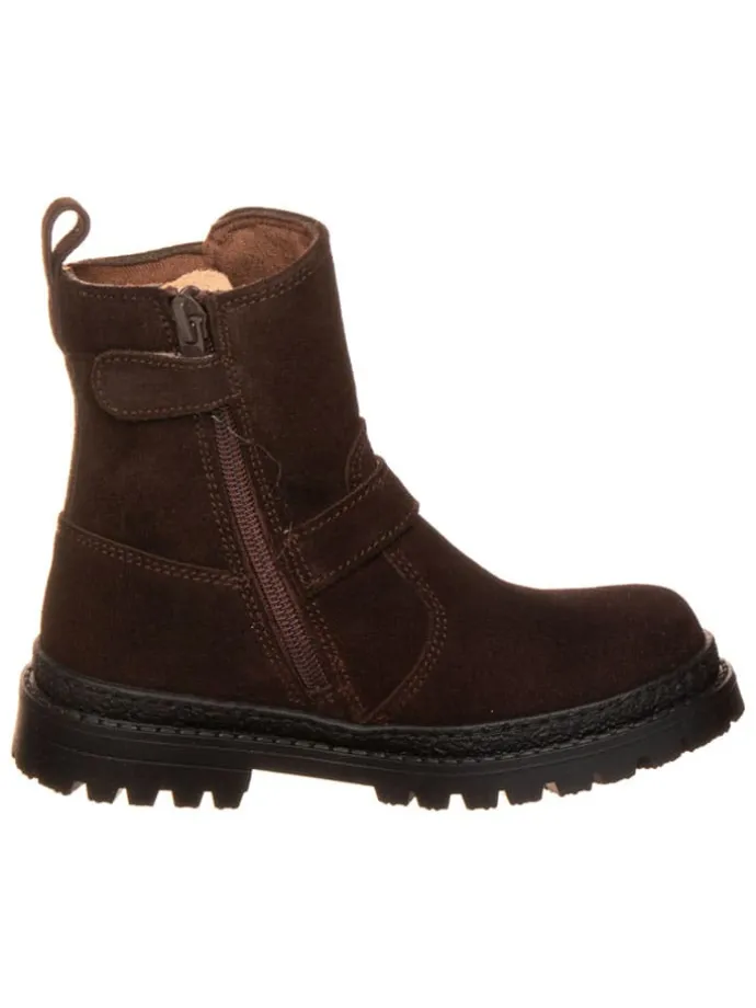 Leren boots bruin