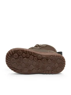 Leren boots bruin/antraciet