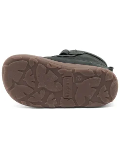 Leren boots donkerblauw
