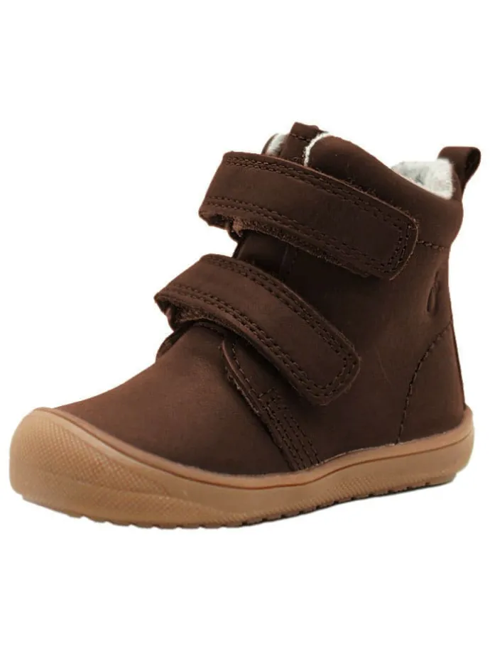 Leren boots donkerbruin
