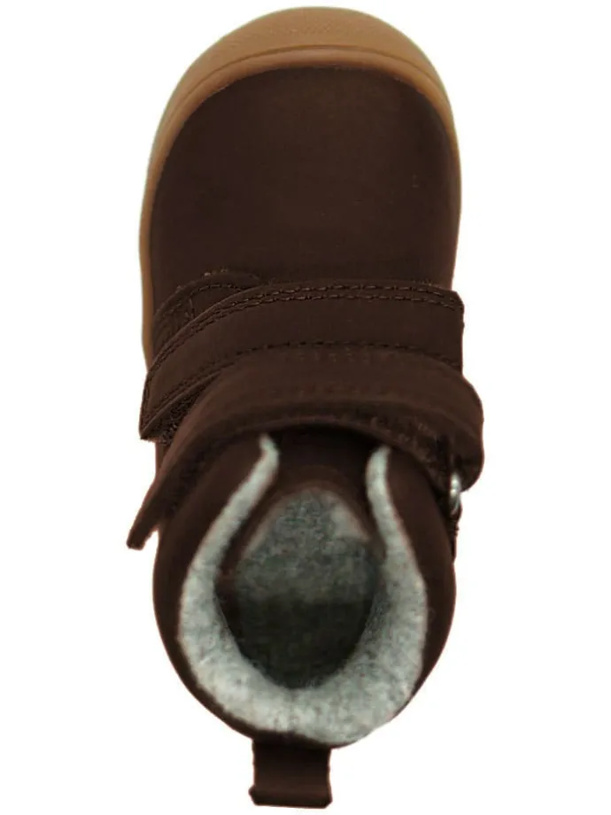 Leren boots donkerbruin