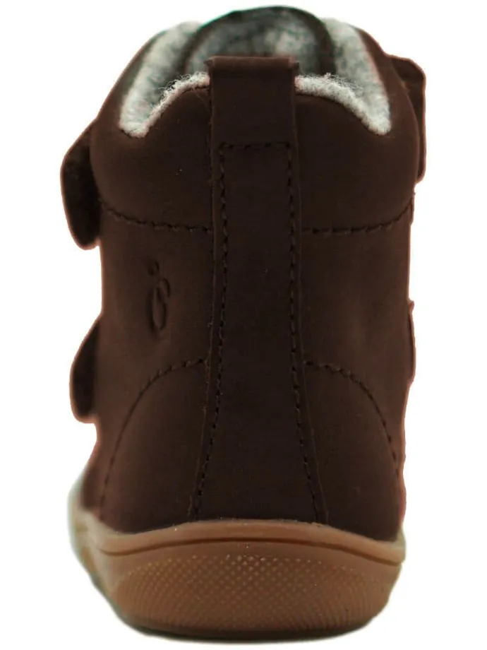 Leren boots donkerbruin