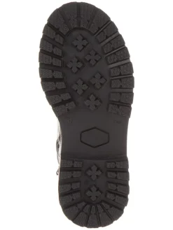 Leren boots goudkleurig