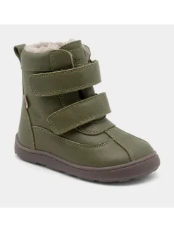 Leren boots groen