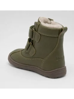 Leren boots groen