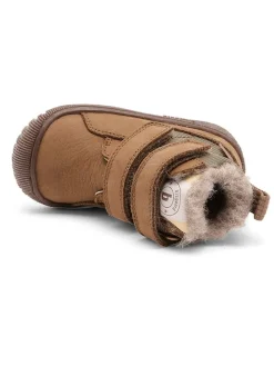 Leren boots kaki