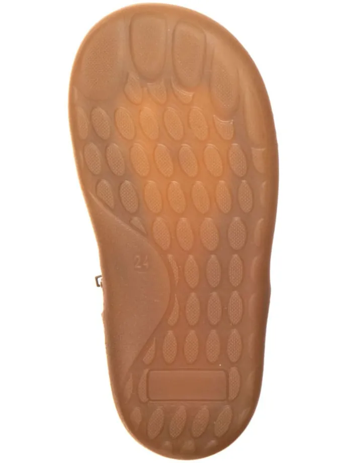 Leren boots lichtbruin