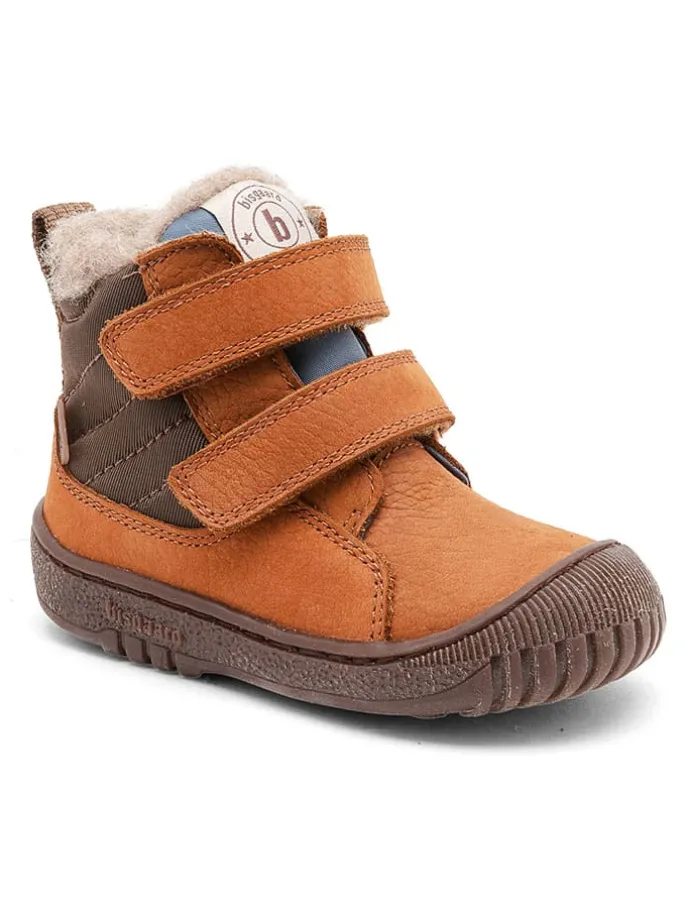 Leren boots lichtbruin