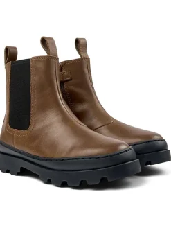 Leren boots lichtbruin
