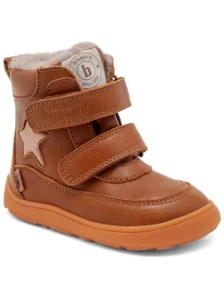 Leren boots lichtbruin