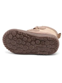 Leren boots lichtroze
