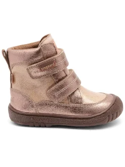 Leren boots lichtroze