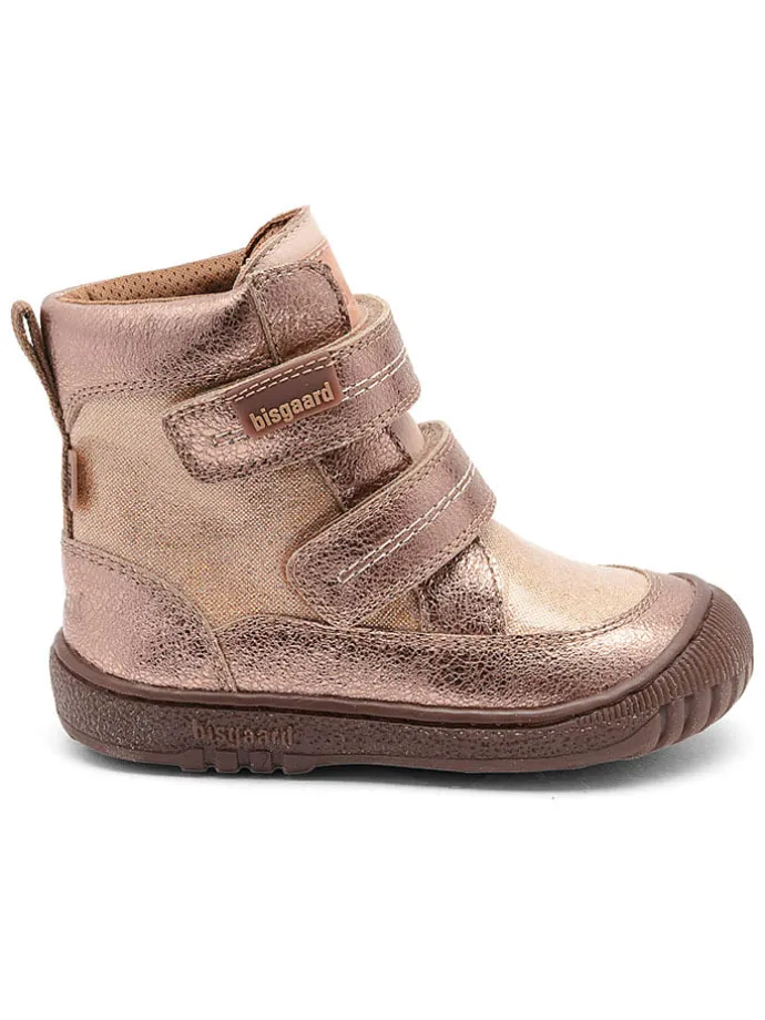 Leren boots lichtroze