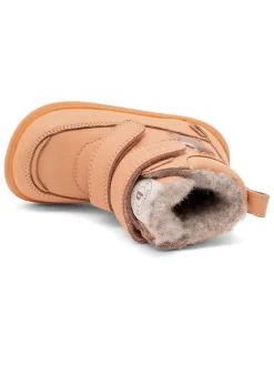 Leren boots lichtroze