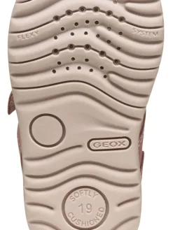 Leren boots "Macchia" lichtroze