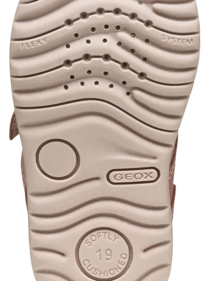 Leren boots "Macchia" lichtroze