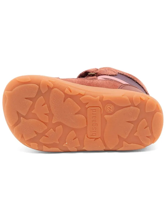 Leren boots paars/rood