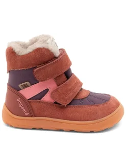 Leren boots paars/rood