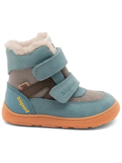 Leren boots petrol
