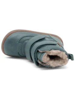 Leren boots petrol