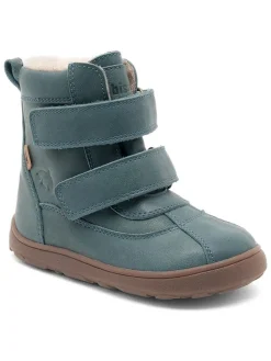 Leren boots petrol