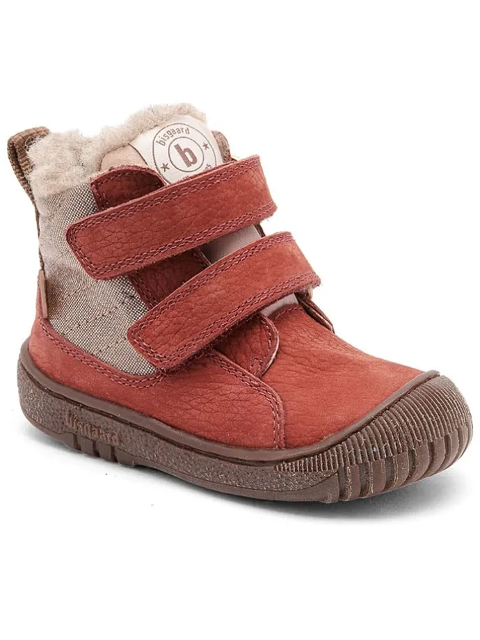 Leren boots rood