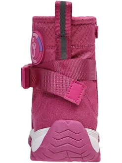 Leren boots roze