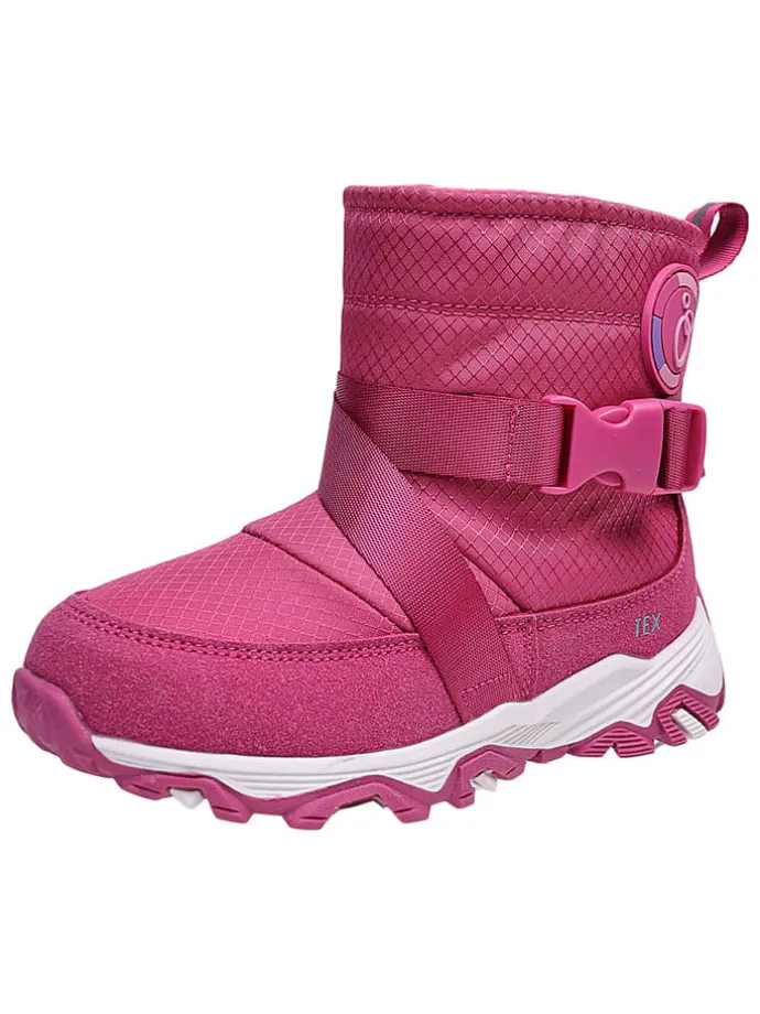 Leren boots roze