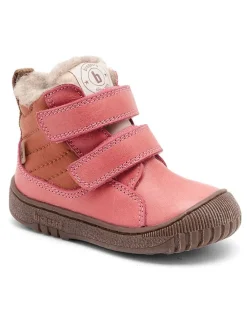 Leren boots roze