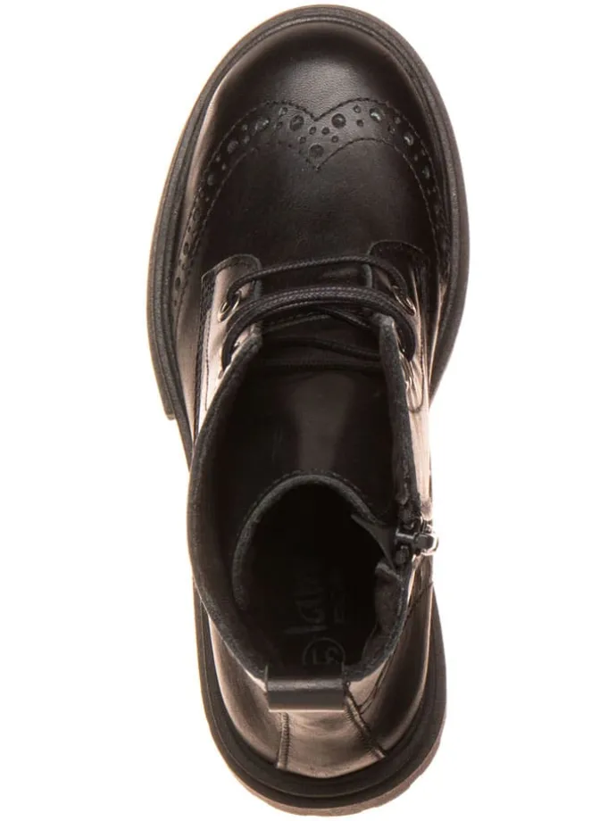 Leren boots zwart