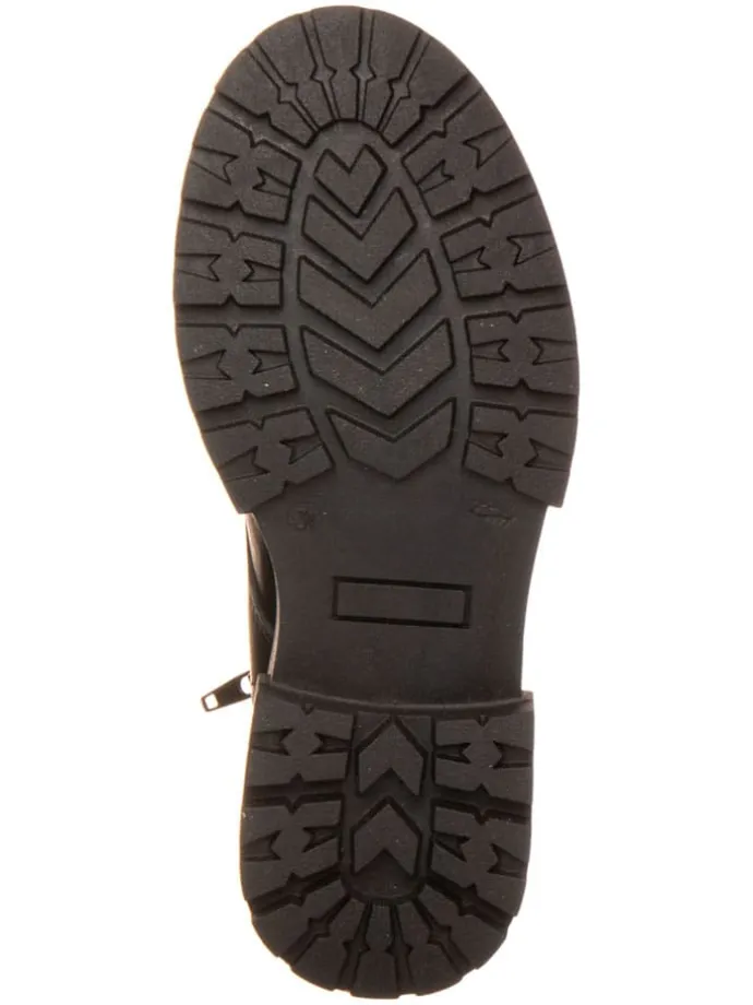 Leren boots zwart