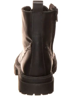Leren boots zwart