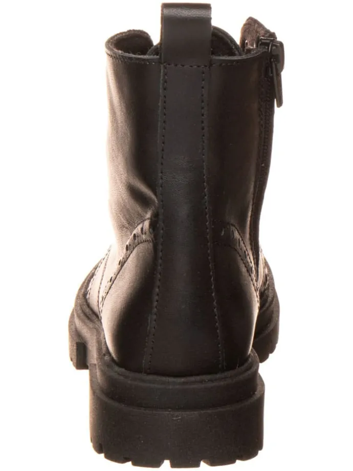 Leren boots zwart