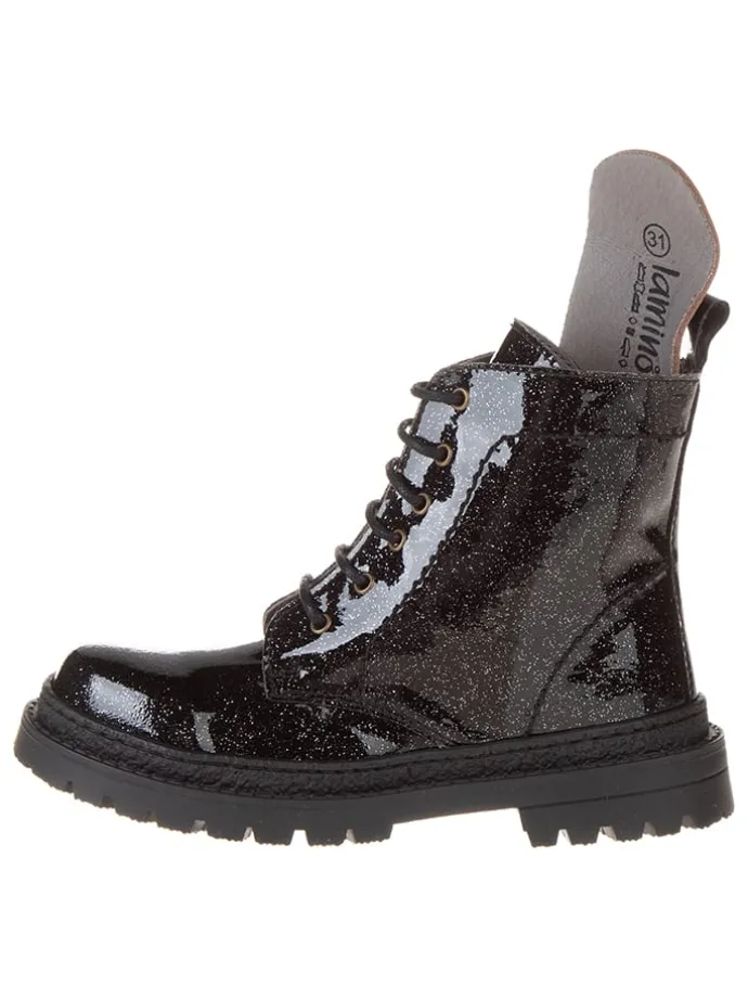 Leren boots zwart