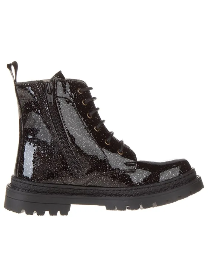 Leren boots zwart