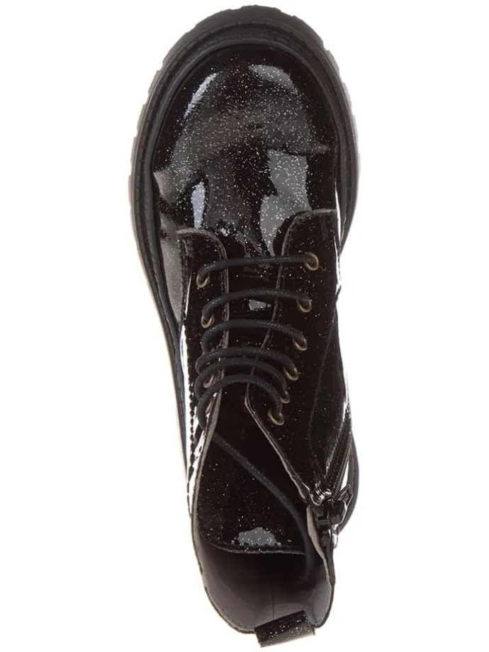 Leren boots zwart