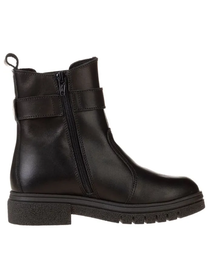 Leren boots zwart