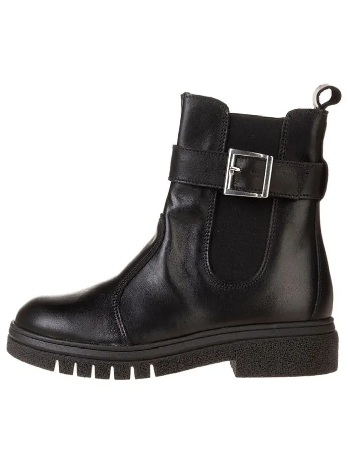 Leren boots zwart