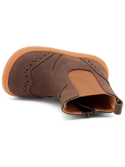 Leren chelseaboots bruin