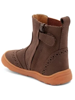 Leren chelseaboots bruin