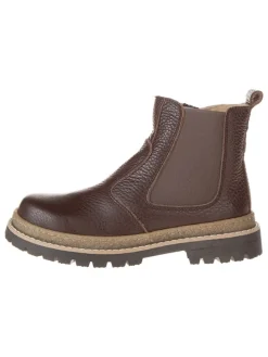 Leren chelseaboots bruin