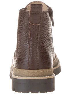 Leren chelseaboots bruin