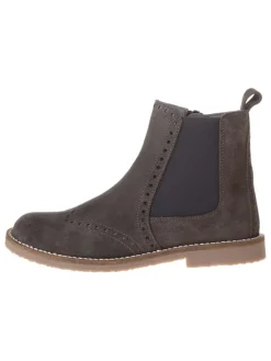 Leren chelseaboots bruin