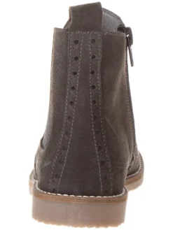 Leren chelseaboots bruin