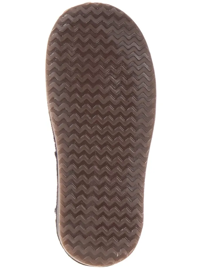 Leren chelseaboots donkerblauw