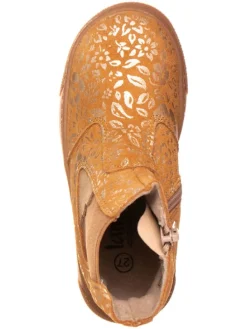 Leren chelseaboots lichtbruin