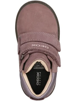 Leren enkelboots "Hynde" lichtroze
